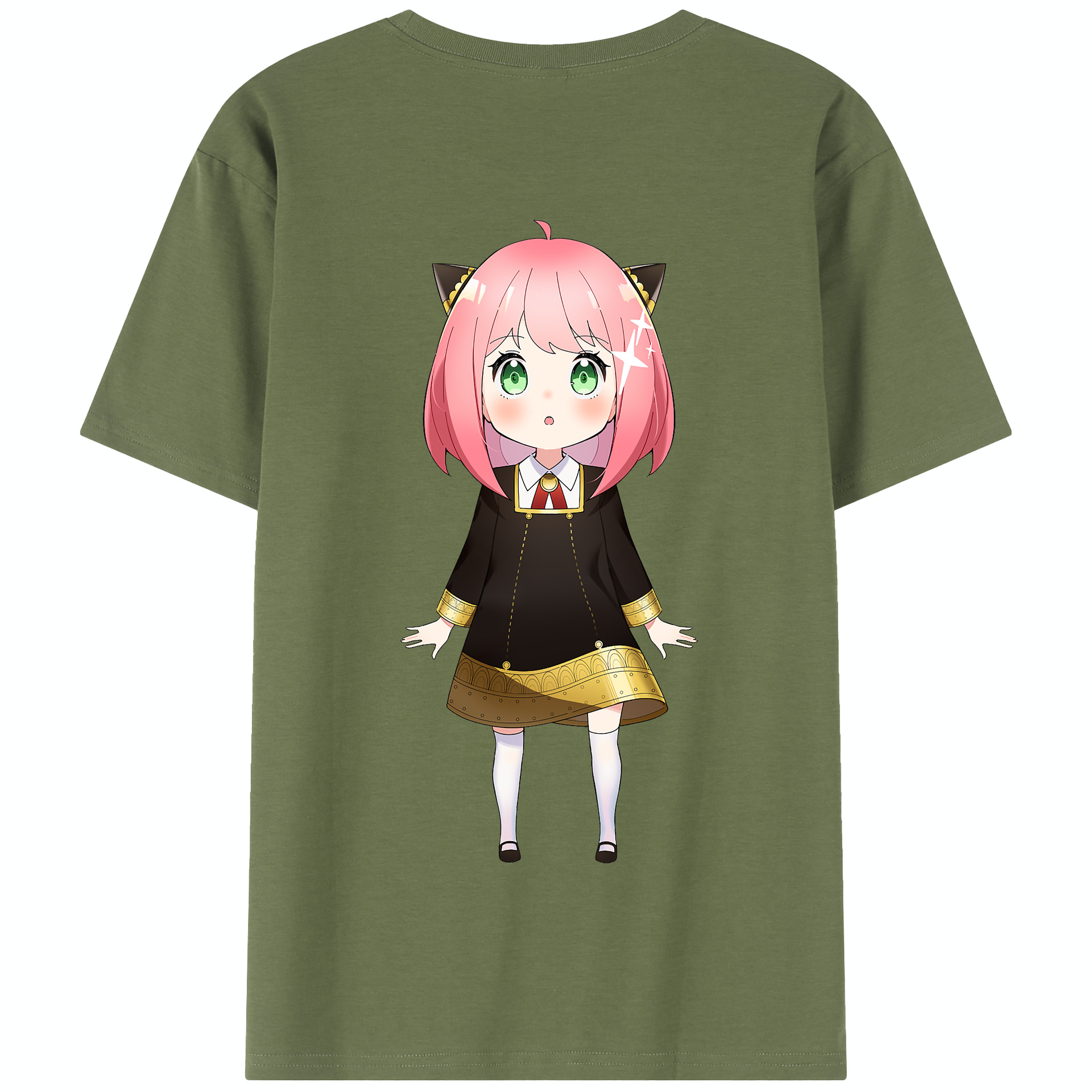 （画像用） SPY×FAMILY间谍家家酒 綿100％半袖Tシャツ（背面プリント）